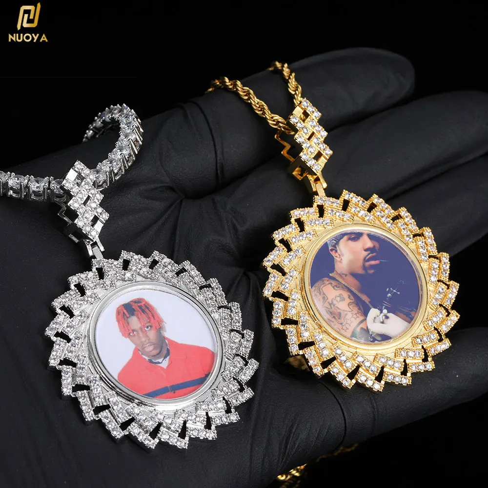 Hip Hop Jewelry Iced Out Photo Pendant Micro Pave Zircon Rhombus Commemorative Medallion Necklace For Pendant
Hip Hop Jewelry Iced Out Photo Pendant Micro Pave Zircon Rhombus Commemorative Medallion Necklace For Pendant