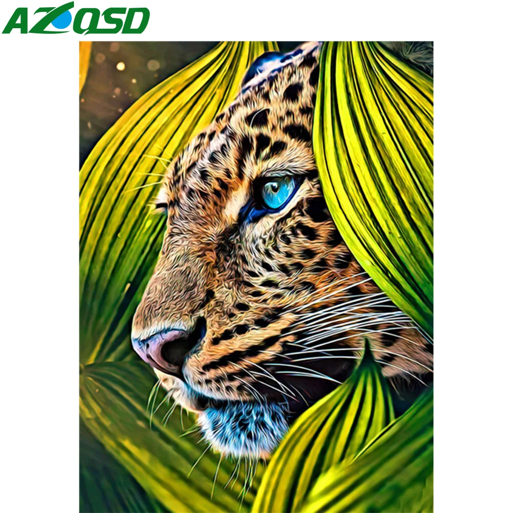 AZQSD Paint By Numbers For Adults Leopard Leaf Canvas Painting Frameless Painting By Numbers Animal Handpainted Wall Decor Gift
AZQSD Paint By Numbers For Adults Leopard Leaf Canvas Painting Frameless Painting By Numbers Animal Handpainted Wall Decor Gift