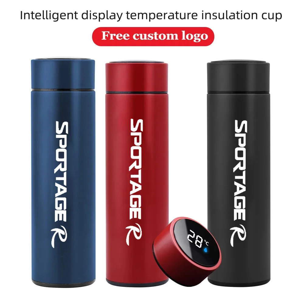 Smart touch Display Temperature Thermos Bottle For Kia SportageR Creative Smart Insulated Bottle Coffee Mug Gift Car Accessories
Smart touch Display Temperature Thermos Bottle For Kia SportageR Creative Smart Insulated Bottle Coffee Mug Gift Car Accessories