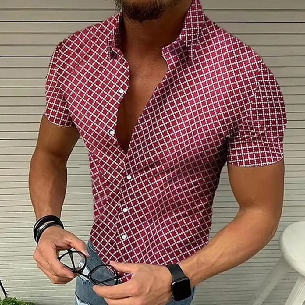 Summer Shirt Stylish Thin Eye-catching All Match Retro Men Shirt Male Clothes Summer Top Men Shirt
Summer Shirt Stylish Thin Eye-catching All Match Retro Men Shirt Male Clothes Summer Top Men Shirt