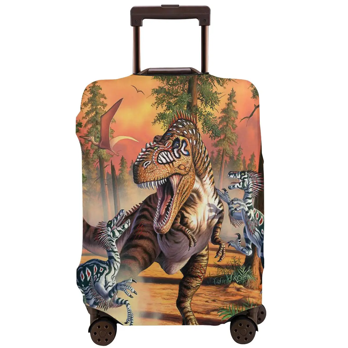 Dino Battle Animal Travel Suitcase Luggage Case Washable Luggage Protective Cover Thick Zipper Cover Protector Baggage
Dino Battle Animal Travel Suitcase Luggage Case Washable Luggage Protective Cover Thick Zipper Cover Protector Baggage