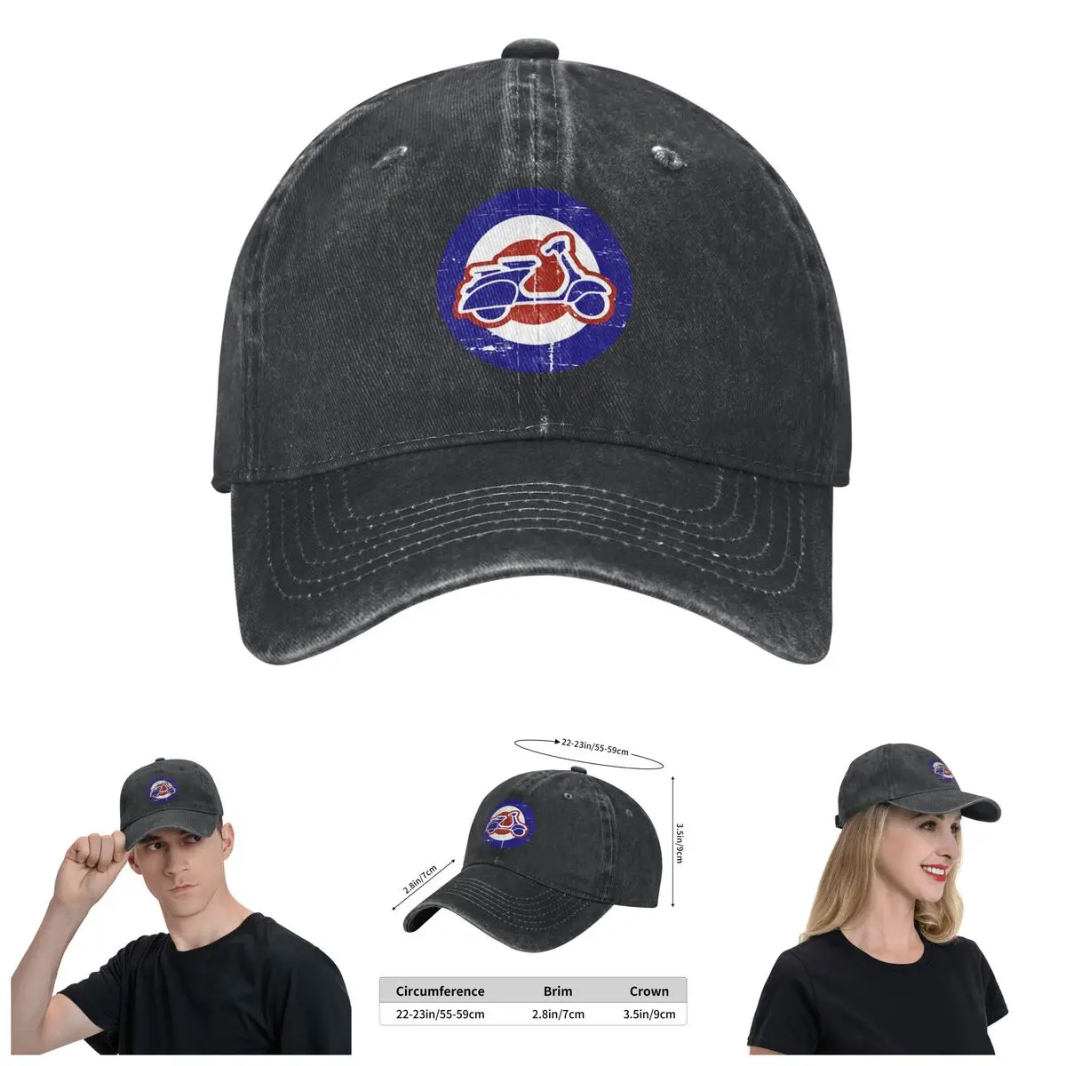 Постиранная мужская бейсболка гладкая кепка Snapback Trucker шляпа для папы шляпы