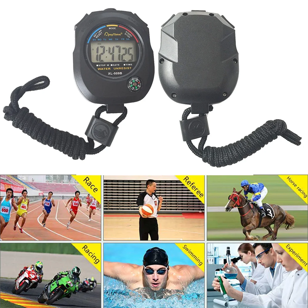 New Classic Waterproof Electronic Digital Professional Handheld LCD Alarm Counter Stopwatch Sports Stopwatch Timer Stop Watch
New Classic Waterproof Electronic Digital Professional Handheld LCD Alarm Counter Stopwatch Sports Stopwatch Timer Stop Watch