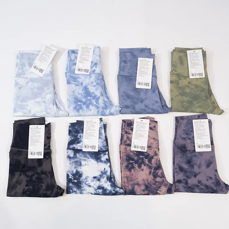 Tie Dye LULU Align Summer Women's High Waist and Hip Lifting Elastic Leggings Yoga Sports Outdoor Leisure Gym Sports Pants
Tie Dye LULU Align Summer Women's High Waist and Hip Lifting Elastic Leggings Yoga Sports Outdoor Leisure Gym Sports Pants