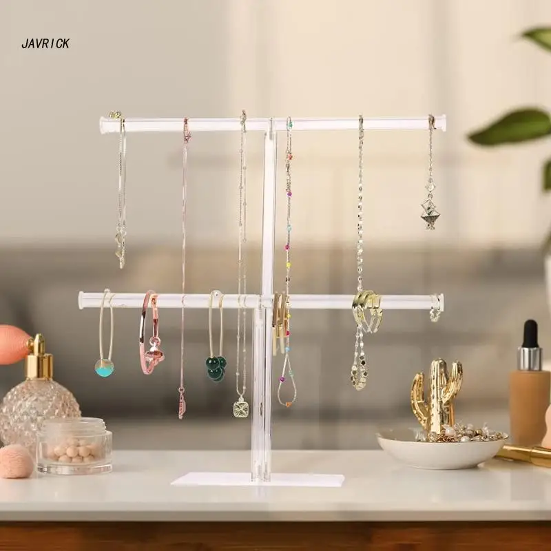 Clear Hairband Organizer 2-Tier Acrylic Headband Holder Storage Rack for Teen Girl Jewelry Hair Clasp Bangles Headband
Clear Hairband Organizer 2-Tier Acrylic Headband Holder Storage Rack for Teen Girl Jewelry Hair Clasp Bangles Headband
