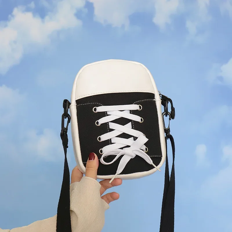New Women Bag Canvas Bag Fashion Creative Personality Shoes Shape Shoulder Crossbody Bag Female Funny Handbag and Purses
New Women Bag Canvas Bag Fashion Creative Personality Shoes Shape Shoulder Crossbody Bag Female Funny Handbag and Purses