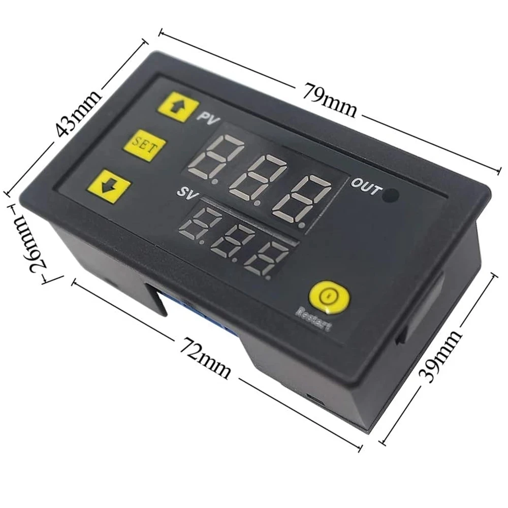 W3230 high-precision temperature controller digital display temperature controller module temperature control switch micro tempe 
W3230 high-precision temperature controller digital display temperature controller module temperature control switch micro tempe
