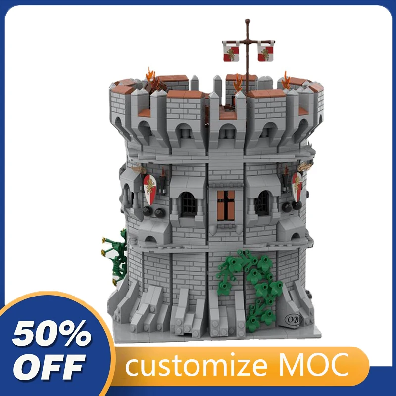 2283PCS Medieval Castle Tower modular Castle Black Falcons Model Building Blocks Bricks Children birthday toys Christmas gifts
2283PCS Medieval Castle Tower modular Castle Black Falcons Model Building Blocks Bricks Children birthday toys Christmas gifts