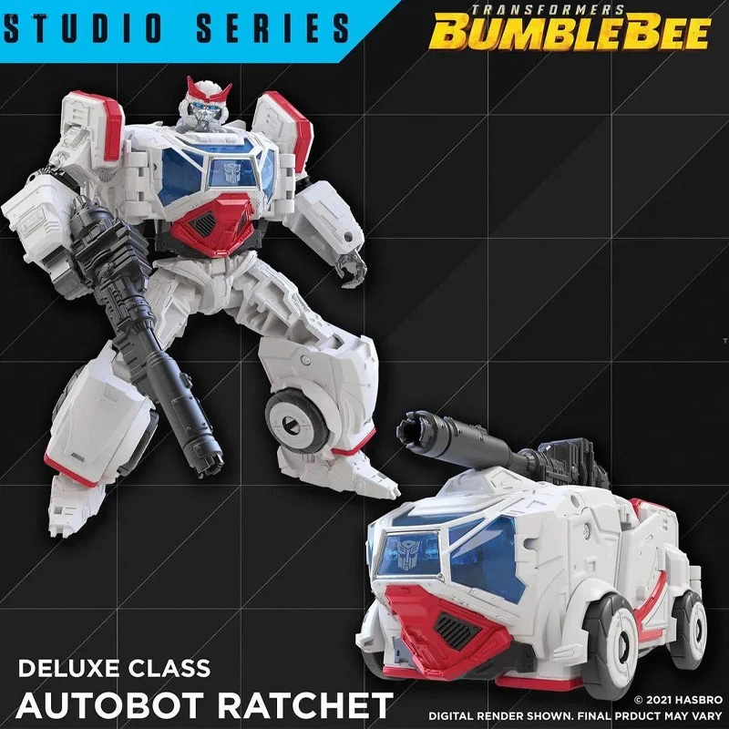 hasbro Transformation SW01 SW-01 Ratchet Oversize SS82 Movie Series Alloy Action Figure Robot Model Collection Deformed Toys
hasbro Transformation SW01 SW-01 Ratchet Oversize SS82 Movie Series Alloy Action Figure Robot Model Collection Deformed Toys