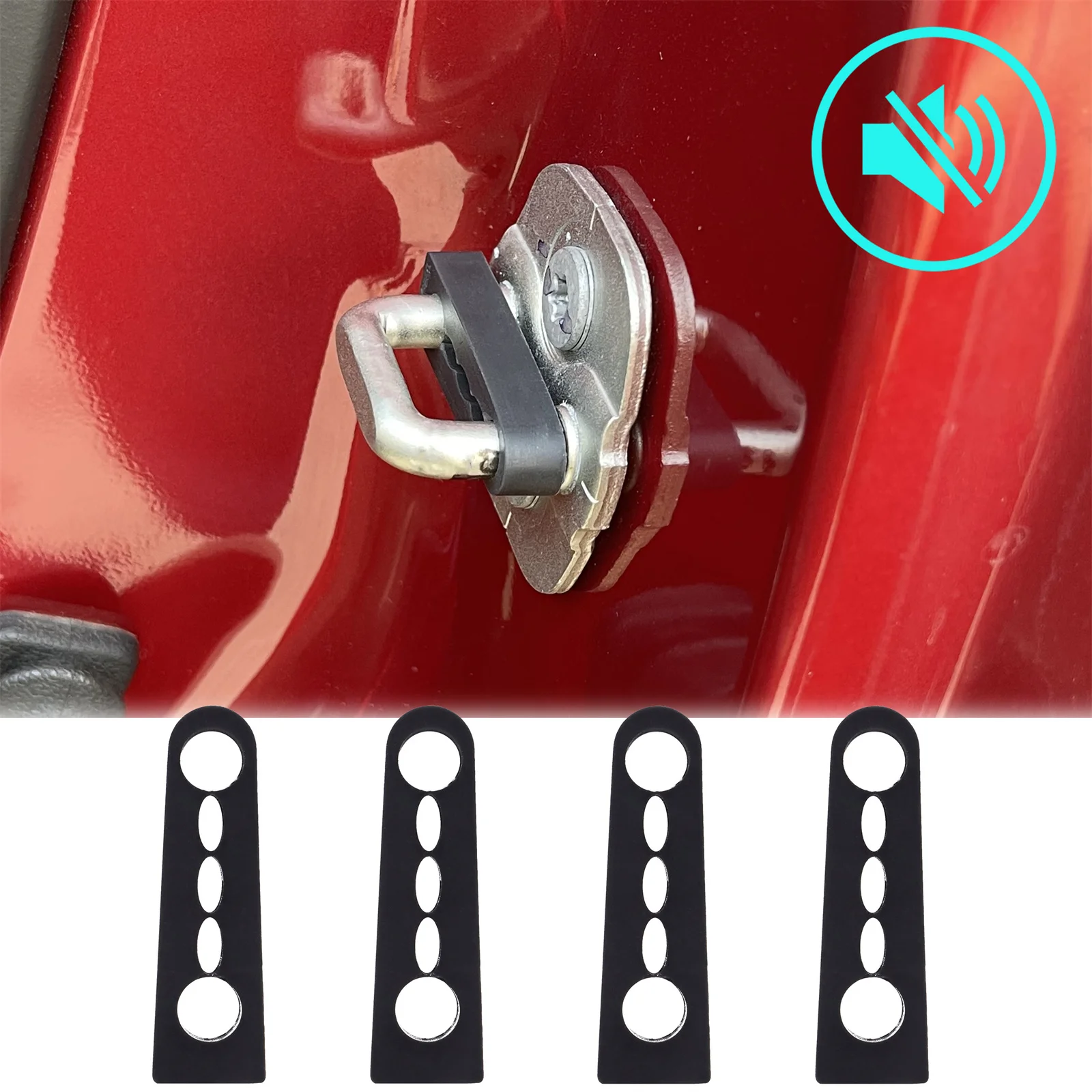 Sound Damper Door Lock Buffer For Nissan Qashqai X-Trail Tiida Juke Note Teana Rogue Rattling Soundproof Screaks Seal Deadener
Sound Damper Door Lock Buffer For Nissan Qashqai X-Trail Tiida Juke Note Teana Rogue Rattling Soundproof Screaks Seal Deadener