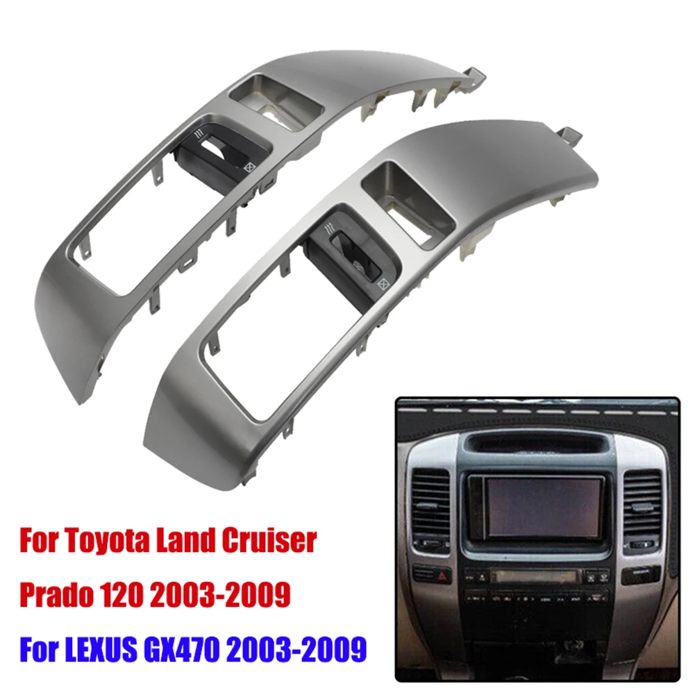 1pair Car Air Conditioner Outlet Frame A/C Vents Plate Panel For Toyota Land Cruiser Prado For GX470 03-2009
1pair Car Air Conditioner Outlet Frame A/C Vents Plate Panel For Toyota Land Cruiser Prado For GX470 03-2009