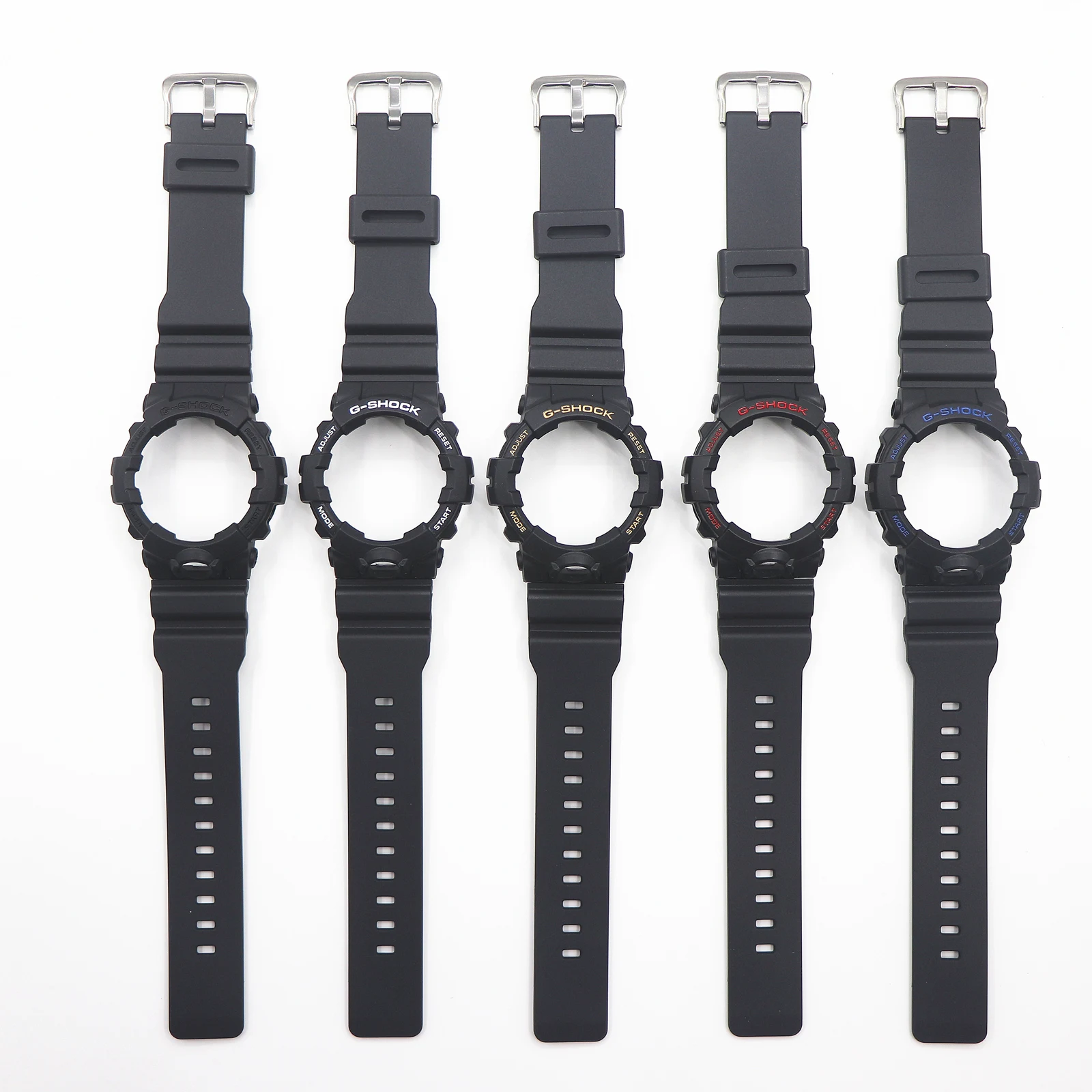 

Strap and Bezel for Casio G-SHOCK GA-800 GA-800-4A GA-810 Watchband Straps Clasps Bracelet Belt Case
