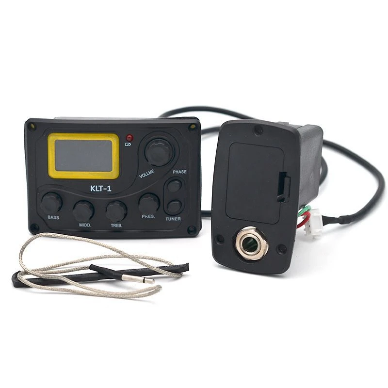 4-полосный KLT-1 Акустическая гитара бас эквалайзер с цифровым устройством тюнер звукосниматель гитары
4-полосный KLT-1 Акустическая гитара бас эквалайзер с цифровым устройством тюнер звукосниматель гитары