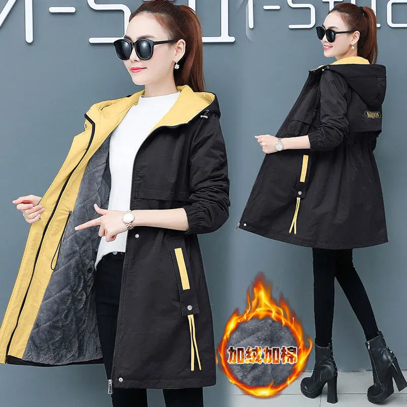 2022 Autumn Winter Plus velvet Thick Windbreaker Jacket Women's Hooded Warm Female Outwear Plus size Casual Cotton Parka Coat
2022 Autumn Winter Plus velvet Thick Windbreaker Jacket Women's Hooded Warm Female Outwear Plus size Casual Cotton Parka Coat