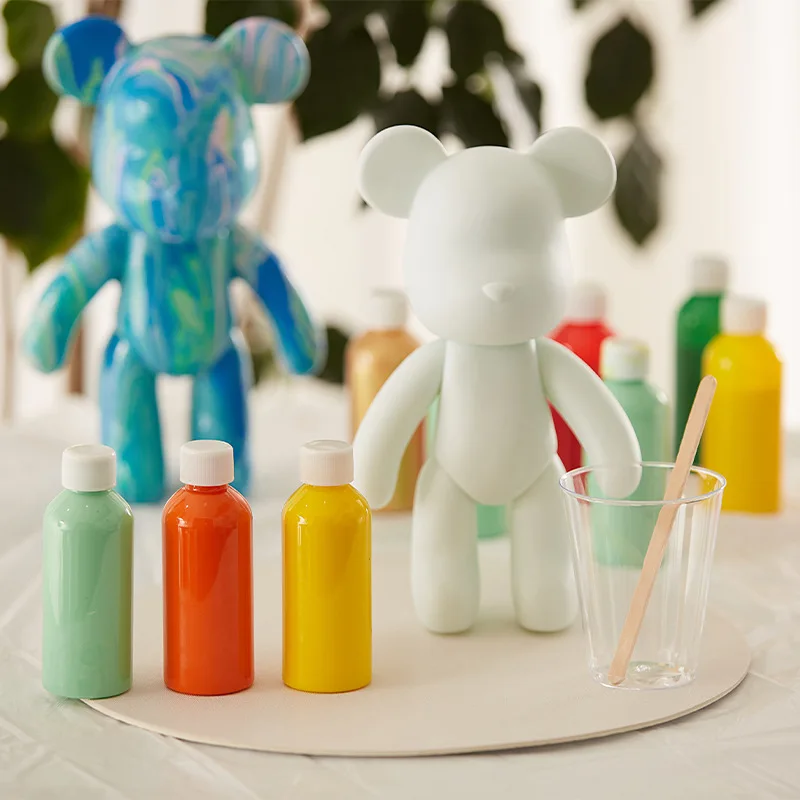 A 60ml Bottle of Fluid Violence Bear Paint Hand Made with Quick-drying Fluid Acrylic Paint That Comes with Its Own Light
A 60ml Bottle of Fluid Violence Bear Paint Hand Made with Quick-drying Fluid Acrylic Paint That Comes with Its Own Light