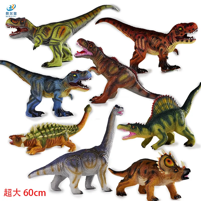 New soft glue dinosaur model toy Jurassic simulation dinosaur toy model Tyrannosaurus Rex children's toy
New soft glue dinosaur model toy Jurassic simulation dinosaur toy model Tyrannosaurus Rex children's toy