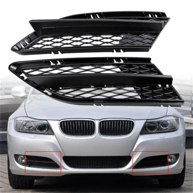 Car Front Bumper Lower Fog Light Grille Mesh Grill For BMW 335i 328i E90 E91 2008-2010 2011 2012 51117198901 51117198902
Car Front Bumper Lower Fog Light Grille Mesh Grill For BMW 335i 328i E90 E91 2008-2010 2011 2012 51117198901 51117198902