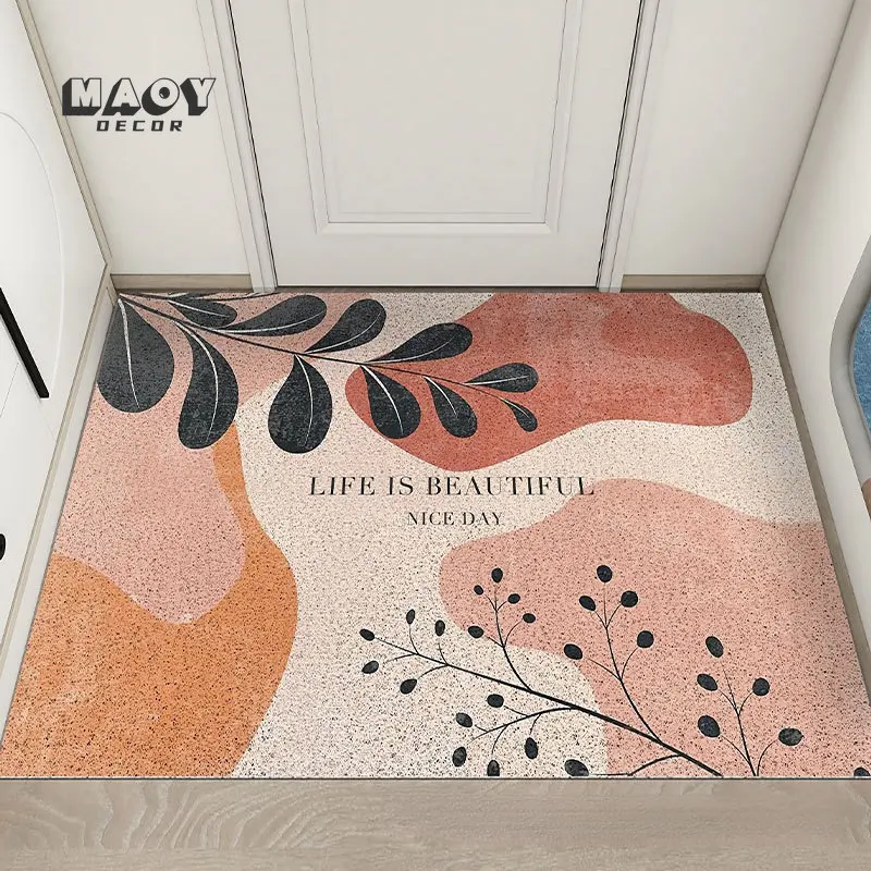 Plant Leaves Carpets for Living Room Mat Bedroom Soft Washable Rug Anti Slip Simple Nordic INS Style Bathroom Entrance Doormat
Plant Leaves Carpets for Living Room Mat Bedroom Soft Washable Rug Anti Slip Simple Nordic INS Style Bathroom Entrance Doormat