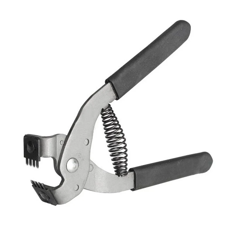 Hot-Leather Stitching Hole Punch Plier Clamp Cutter Hoggard Diamond Cut Punch Leather Punch Tool 4Mm Pitch 4 Prong High Quality
Hot-Leather Stitching Hole Punch Plier Clamp Cutter Hoggard Diamond Cut Punch Leather Punch Tool 4Mm Pitch 4 Prong High Quality