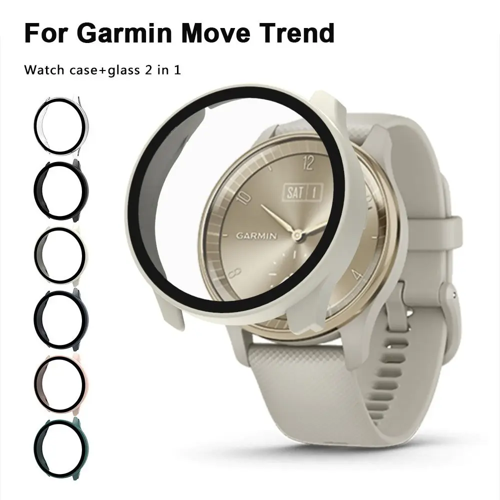 Защитный чехол для смарт-часов Garmin Move Trend, защитная рамка для ПК, защитная оболочка для экрана, аксессуары для бампера часов
Защитный чехол для смарт-часов Garmin Move Trend, защитная рамка для ПК, защитная оболочка для экрана, аксессуары для бампера часов