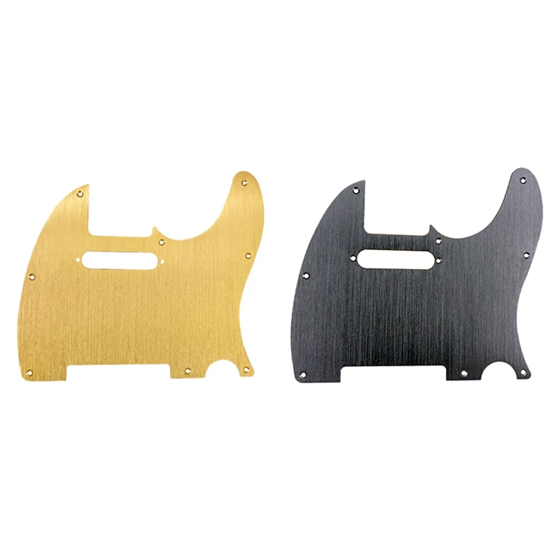 Dropship-2X Golden/Black 8 Hole Tele Guitar Pickguard Metal Pick Guard For Standard Telecaster Pickguard Replacement
Dropship-2X Golden/Black 8 Hole Tele Guitar Pickguard Metal Pick Guard For Standard Telecaster Pickguard Replacement