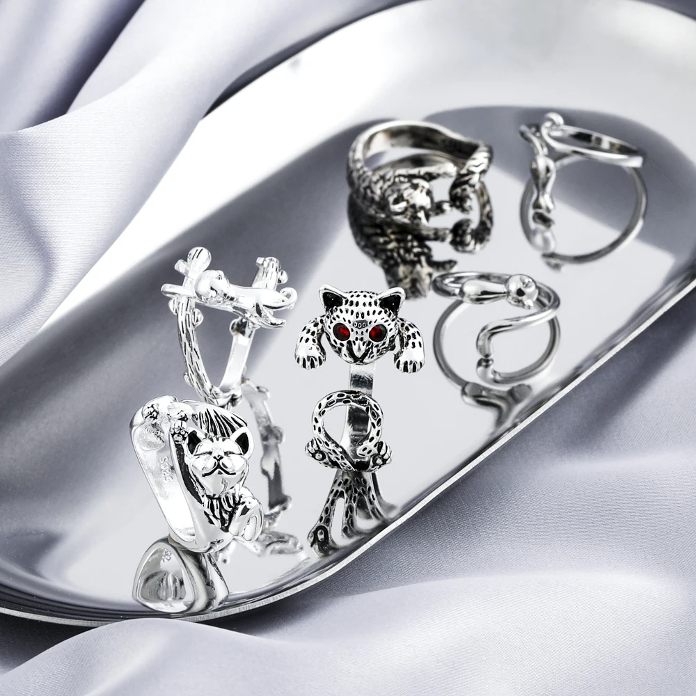 Lost Lady New Style With Drill Cute Lucky Cat Ladies Gift Fashion Sweet Girl Birthday Gift Ring
Lost Lady New Style With Drill Cute Lucky Cat Ladies Gift Fashion Sweet Girl Birthday Gift Ring
