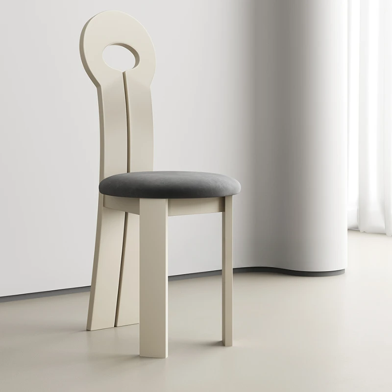 Minimalist solid wood dining chair art high armchair decorative chair silent cream wind dining table chair combination
Minimalist solid wood dining chair art high armchair decorative chair silent cream wind dining table chair combination