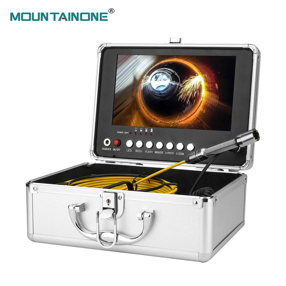 17MM Sewer Pipe Inspection Camera with DVR 16GB TF Card, Sewer Drain Industrial Endoscope 9" Monitor AHD 720P Camera System
17MM Sewer Pipe Inspection Camera with DVR 16GB TF Card, Sewer Drain Industrial Endoscope 9" Monitor AHD 720P Camera System