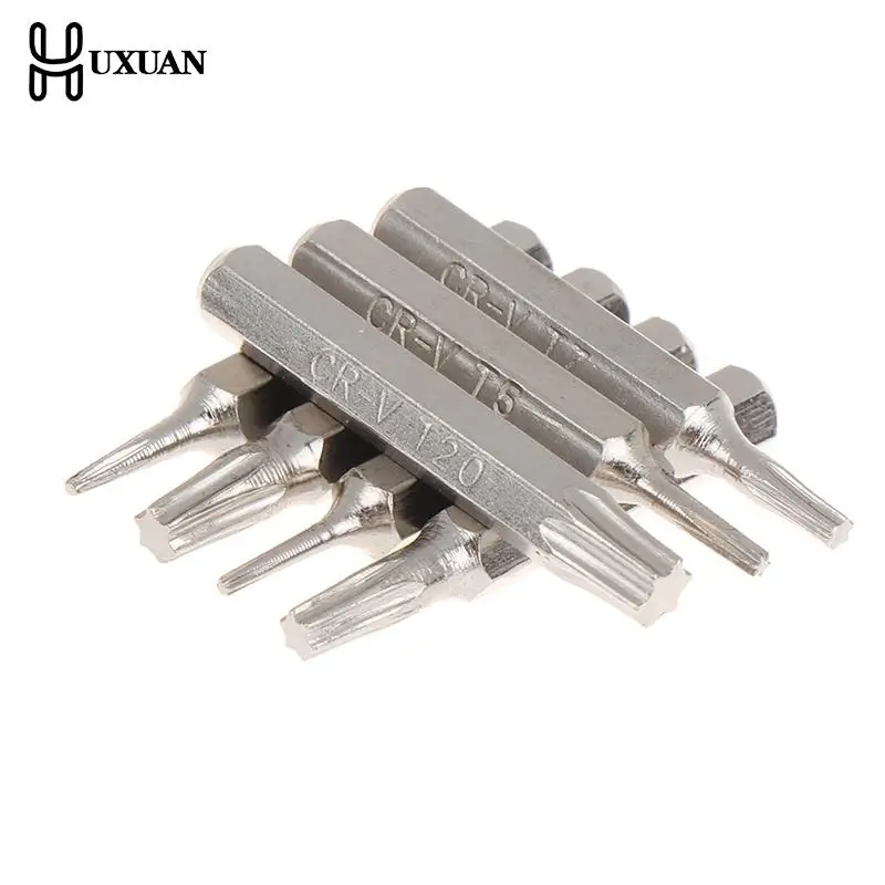 

10pcs CR-V Torx Screwdriver Bits Set T3 T4 T5 T6 T7 T8 T9 T10 T15 T20 Mobile Repair Bit Plum Blossoms Repairing Head