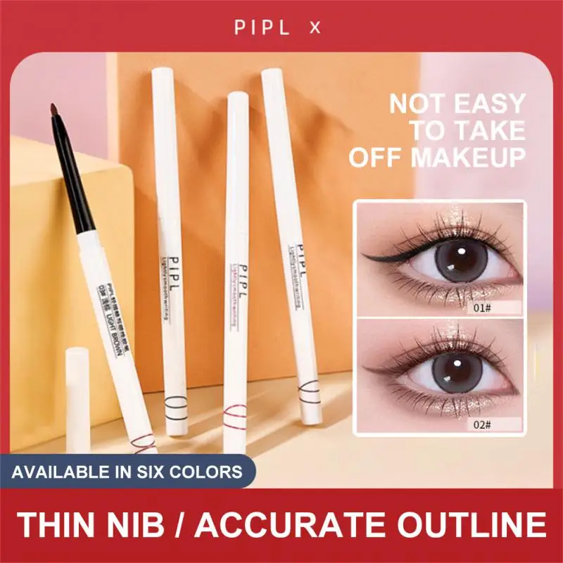 PIPL Colorful Eyeliner Gel Pen Waterproof Sweatproof Oil-Proof Not Easy To Sizzy Fine Beginners Eye Liner Students Women Makeup
PIPL Colorful Eyeliner Gel Pen Waterproof Sweatproof Oil-Proof Not Easy To Sizzy Fine Beginners Eye Liner Students Women Makeup