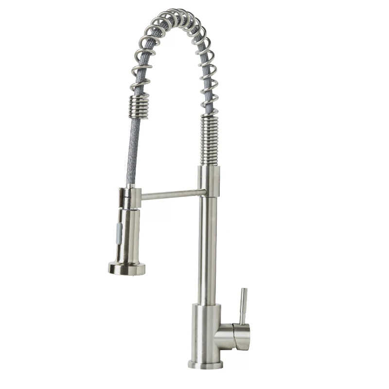 Elmont Single-Handle Spring Neck Pull Down Sprayer Kitchen Faucet, Satin Nickel free shipping
Elmont Single-Handle Spring Neck Pull Down Sprayer Kitchen Faucet, Satin Nickel free shipping