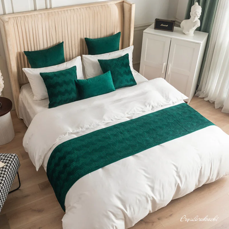 European Style Velvet Lace Trimmings Bed Runner Home Hotel Decoration Bed Flag Wedding Room Bed Tail Pillowcase
European Style Velvet Lace Trimmings Bed Runner Home Hotel Decoration Bed Flag Wedding Room Bed Tail Pillowcase