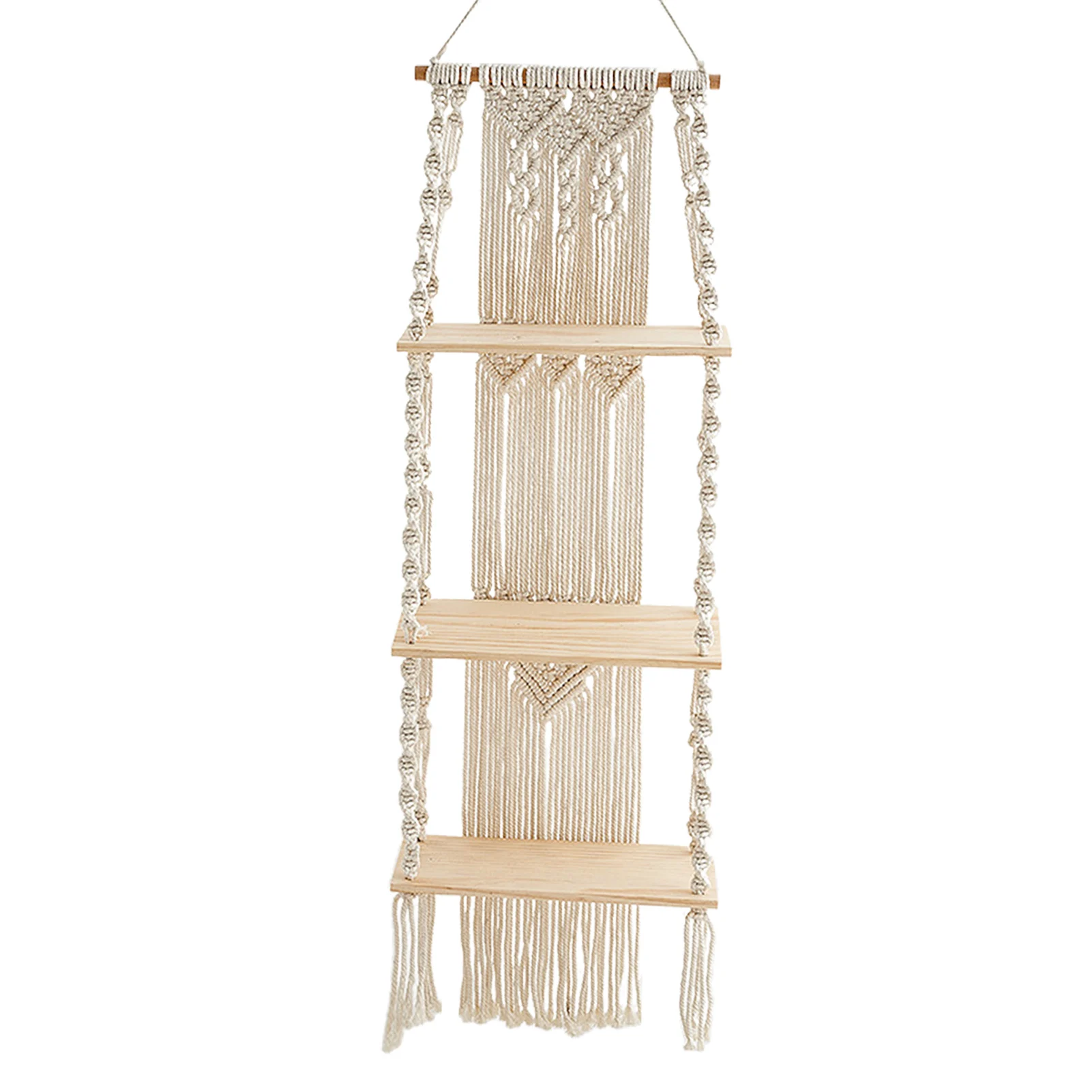 Macrame Wall Decoration Woven Rope Macrame Wall Hangings Holder Woven Rope Holder for Bedroom Bathroom Bookshelf
Macrame Wall Decoration Woven Rope Macrame Wall Hangings Holder Woven Rope Holder for Bedroom Bathroom Bookshelf