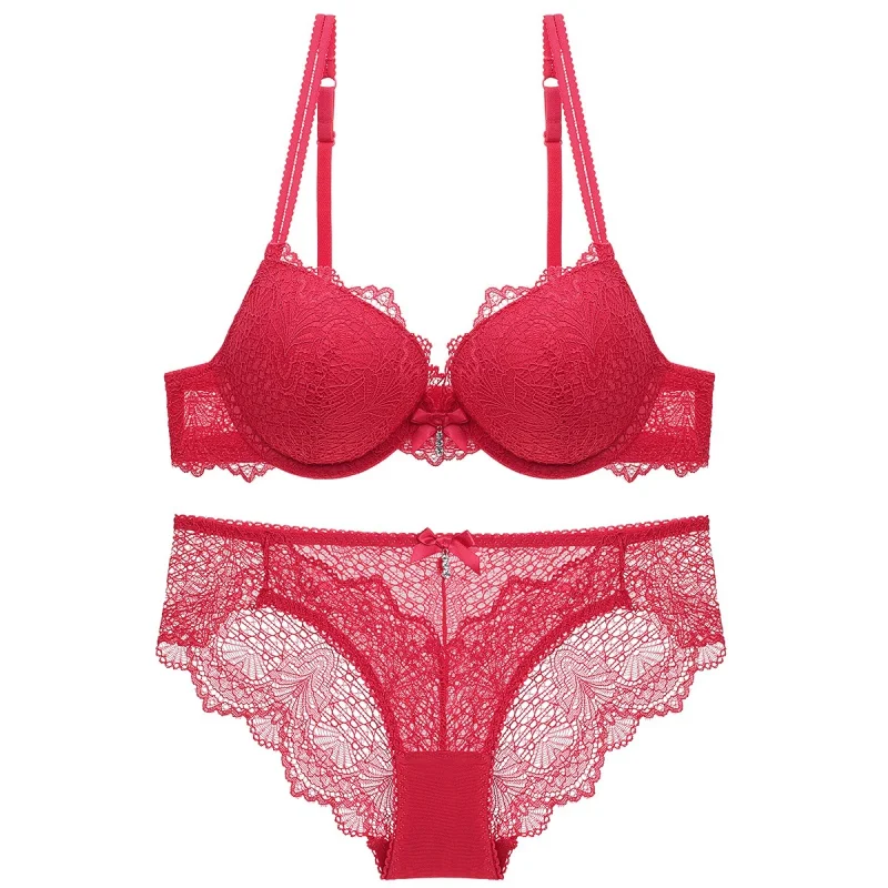 European And American Girls Push Up Sexy Lace Lingerie Women's Thick Underwear Lingerie Lingerie Femme Bras
European And American Girls Push Up Sexy Lace Lingerie Women's Thick Underwear Lingerie Lingerie Femme Bras