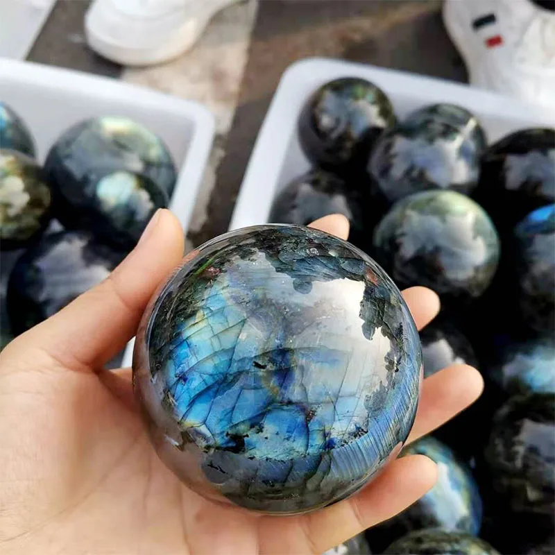 1pcs 4-6cm Natural Labradorite Crystal Ball Quartz Mineral Sphere Energy Healing Decor Stone Decoration Accessories Gemstone
1pcs 4-6cm Natural Labradorite Crystal Ball Quartz Mineral Sphere Energy Healing Decor Stone Decoration Accessories Gemstone