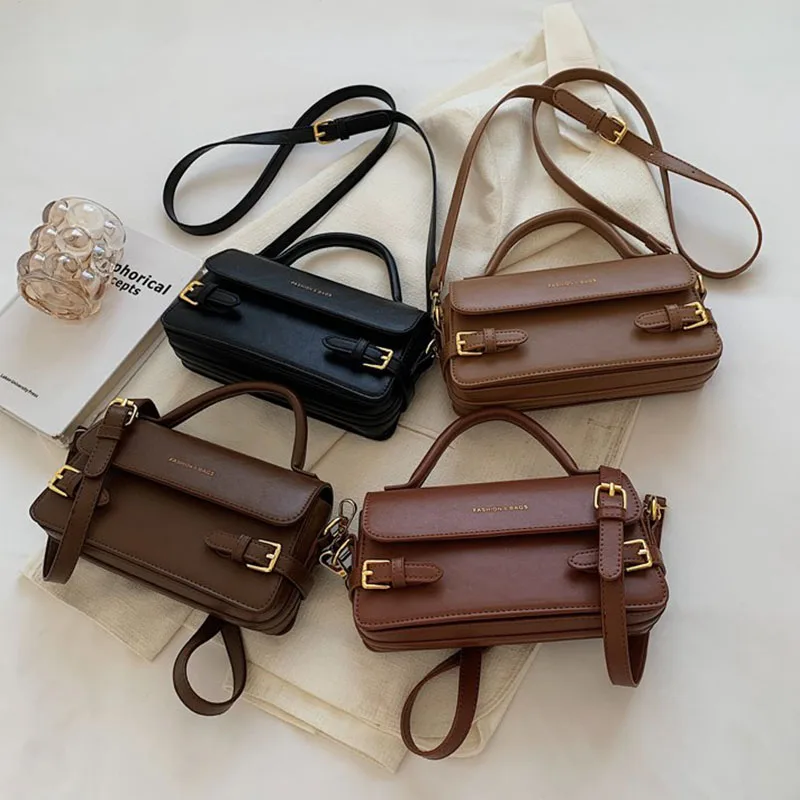 Vintage Pu Women's Flap Bag Fashion Basics Simple Practical Armpit Bag Solid Color Magnetic Clasp Cover Casual Female Handbag
Vintage Pu Women's Flap Bag Fashion Basics Simple Practical Armpit Bag Solid Color Magnetic Clasp Cover Casual Female Handbag