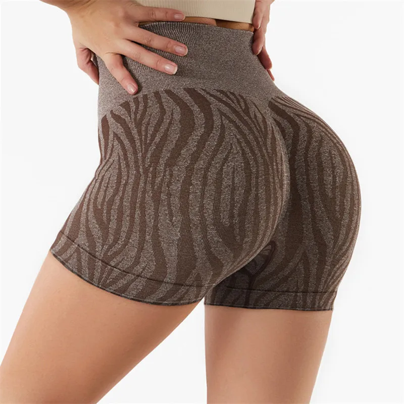 Peach Leopard Print Yoga Shorts Tight-fitting Hip-lifting Sports Leggings Women's Outer Wear Running Fitness Shorts
Peach Leopard Print Yoga Shorts Tight-fitting Hip-lifting Sports Leggings Women's Outer Wear Running Fitness Shorts