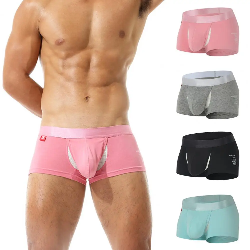 Seamless Men Underpants Soft Seamless Men's Boxers with U Convex Bulge Pocket for Comfort Hygiene Anti-septic Breathable
Seamless Men Underpants Soft Seamless Men's Boxers with U Convex Bulge Pocket for Comfort Hygiene Anti-septic Breathable