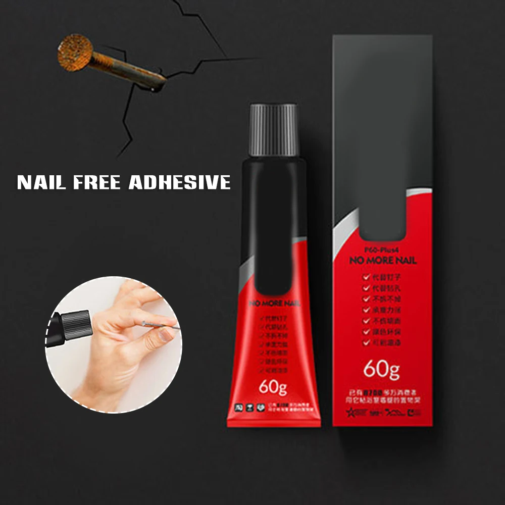 60G Nail Free Glass Glue Strong Adhesive All-Purpose Adhesive for Home Decor JS22
60G Nail Free Glass Glue Strong Adhesive All-Purpose Adhesive for Home Decor JS22