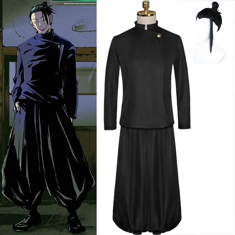 Anime Geto Suguru Cosplay Jujutsu Kaisen Cosplay Costume Male Female School Uniform Outfit Wig Halloween Carnical Top Pants
Anime Geto Suguru Cosplay Jujutsu Kaisen Cosplay Costume Male Female School Uniform Outfit Wig Halloween Carnical Top Pants