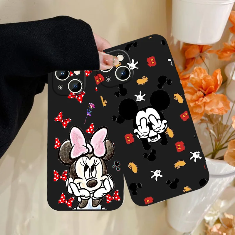 Fashion Disney Mickey Minnie Phone Case For Apple iPhone 11 12 13 14 Max Mini 5 6 7 8 S SE X XR XS Pro Plus Black Silicone Cover
Fashion Disney Mickey Minnie Phone Case For Apple iPhone 11 12 13 14 Max Mini 5 6 7 8 S SE X XR XS Pro Plus Black Silicone Cover
