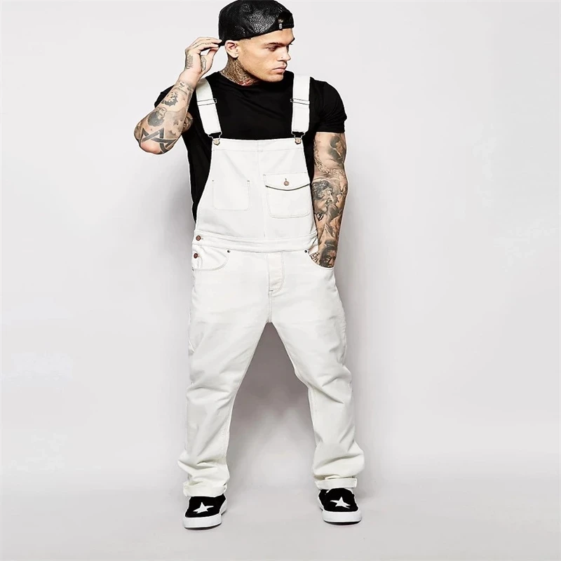 High Quality Men Baggy Jeans Suspender Pants Fashion Multi-Pockets Loose Denim Trousers Jumpsuit Bib Cowboy Overalls
High Quality Men Baggy Jeans Suspender Pants Fashion Multi-Pockets Loose Denim Trousers Jumpsuit Bib Cowboy Overalls
