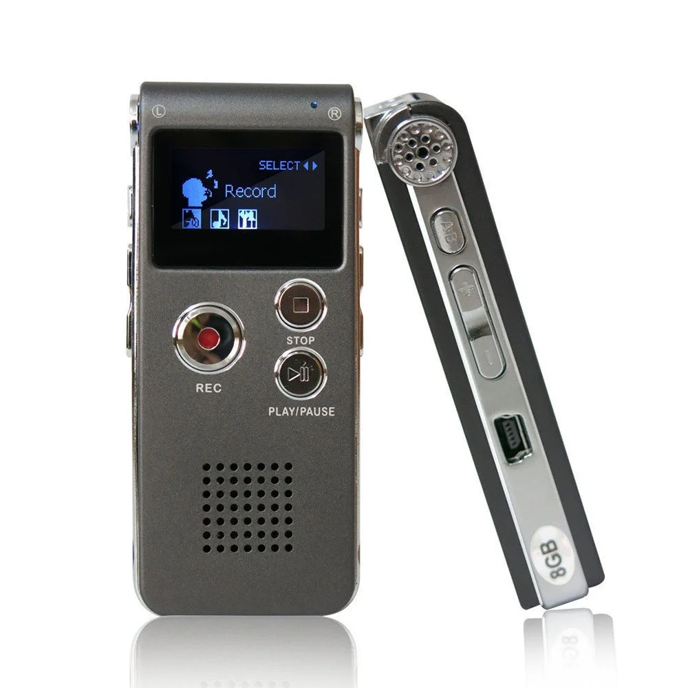 

DN006 Digital Voice Recorder Telephone Audio Recorder MP3 Player Dictaphone 609 Built-in 8GB Genuine Sale Recommend