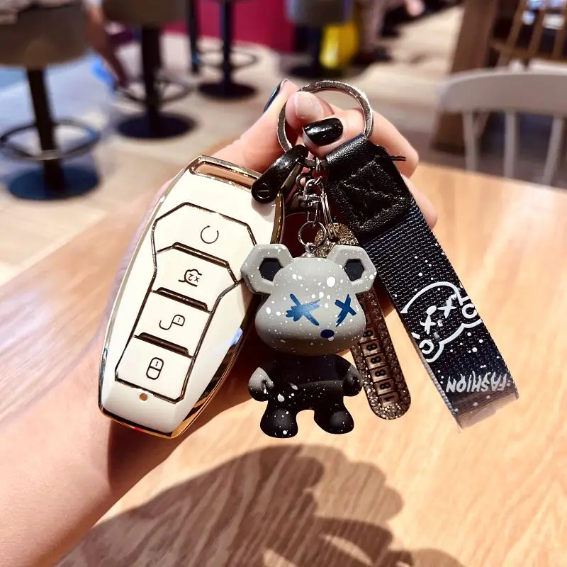Key Cover For Car For BYD Han Ev Tang Dm Qin PLUS Song Pro/MAX Yuan Atto 3 Han EV Dolphin Keychain Accessories
Key Cover For Car For BYD Han Ev Tang Dm Qin PLUS Song Pro/MAX Yuan Atto 3 Han EV Dolphin Keychain Accessories