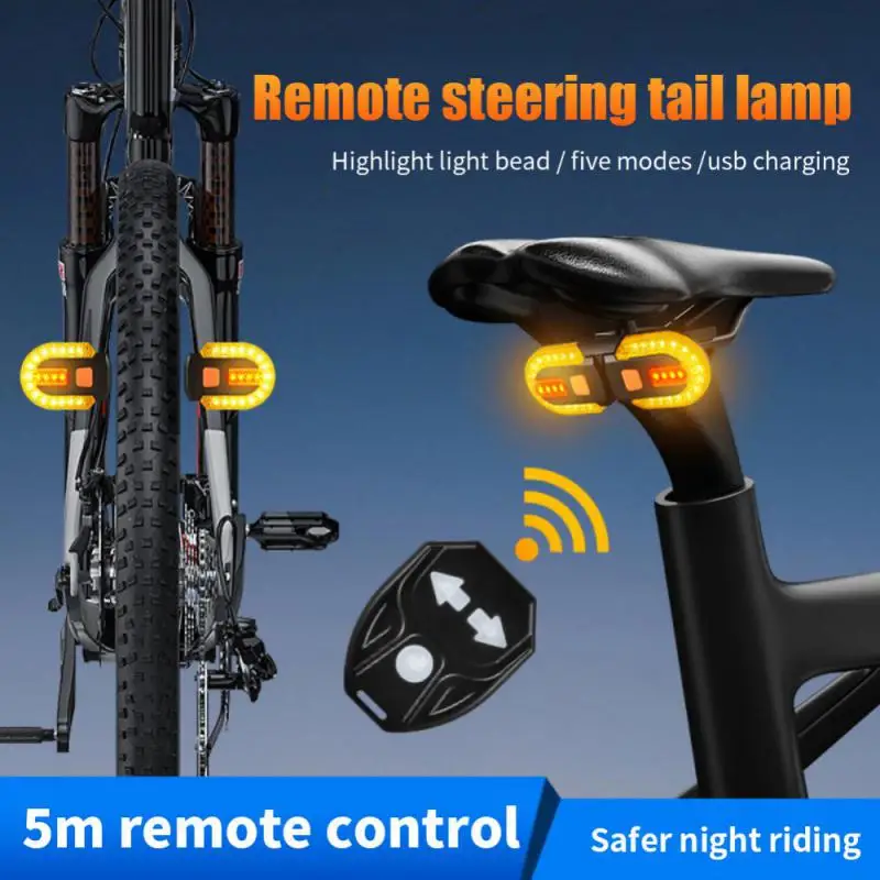 Smart Remote Control Rear Light Bicycle High Visibility MTB Bicycle Taillight Rechargeable Light Warning Light Super Lighting
Smart Remote Control Rear Light Bicycle High Visibility MTB Bicycle Taillight Rechargeable Light Warning Light Super Lighting