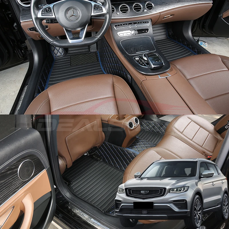 Car Floor Mats For Geely Atlas 2016 2017 2008 2019 2020 Luxury Nappa Leather Interior Details Auto Carpets Rugs Pad Accessories
Car Floor Mats For Geely Atlas 2016 2017 2008 2019 2020 Luxury Nappa Leather Interior Details Auto Carpets Rugs Pad Accessories