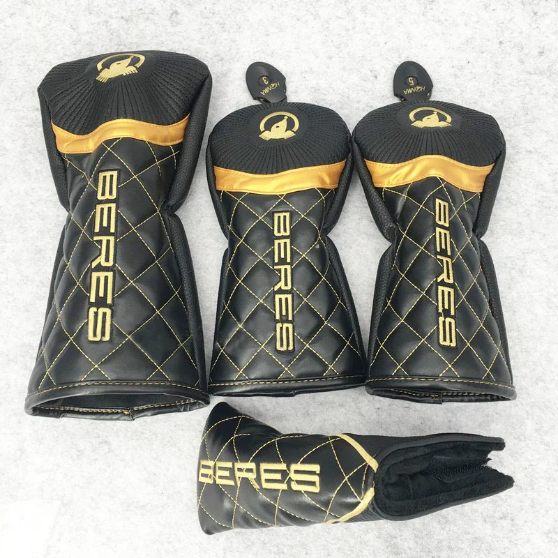 Honma Golf Club 1#3 #5 Wood Headcovers Putter Fairway Woods Cover Pu Leather Head Covers Set Protector Golf Accessories
Honma Golf Club 1#3 #5 Wood Headcovers Putter Fairway Woods Cover Pu Leather Head Covers Set Protector Golf Accessories