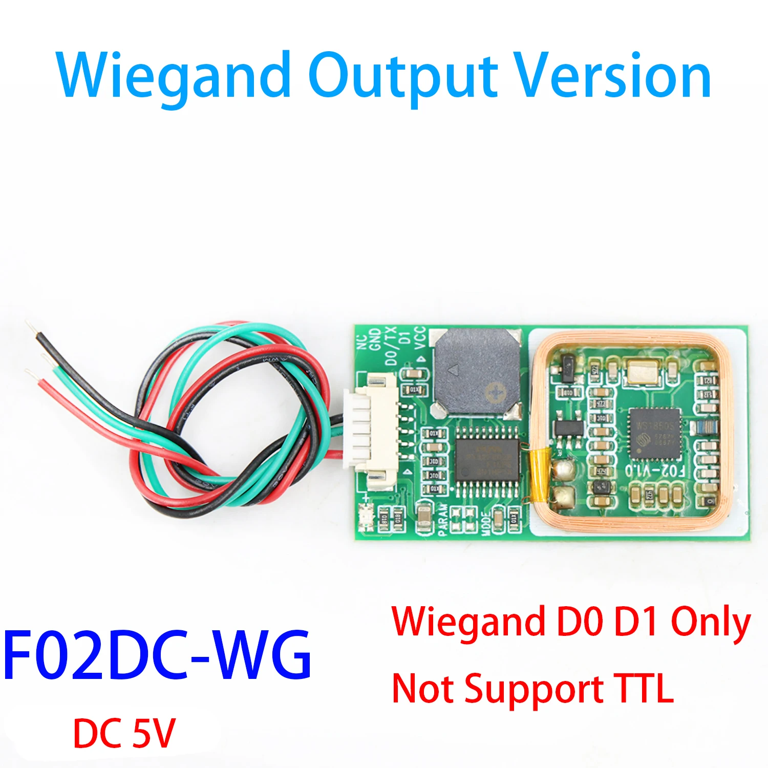 LUCKING DOOR F02DC Модуль считывания RFID
LUCKING DOOR F02DC Модуль считывания RFID