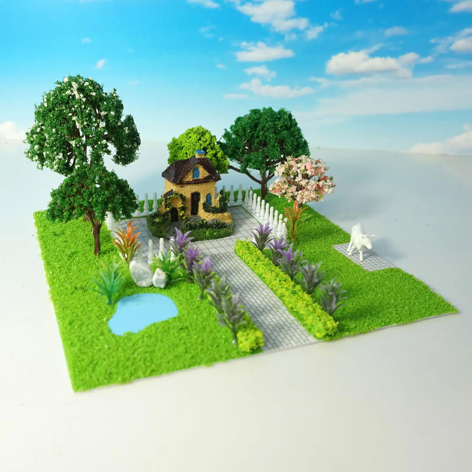 DIY Craft Miniature Villas Vacation Small Animals Model Tree Basing Material Kit for Girls
DIY Craft Miniature Villas Vacation Small Animals Model Tree Basing Material Kit for Girls