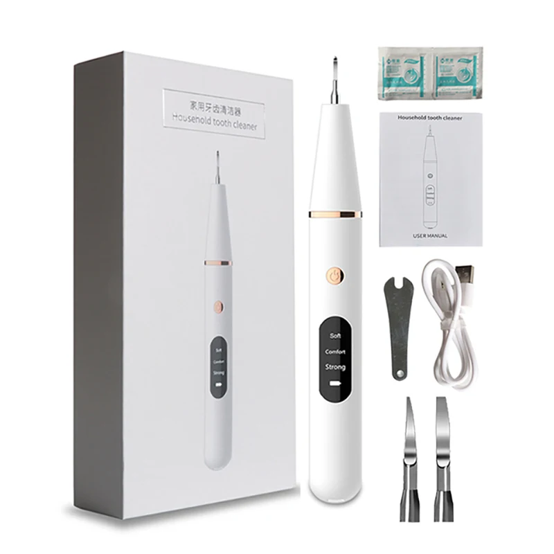 Electric Ultrasonic Irrigator Dental Scaler Calculus Oral Tartar Remover Tooth Stain Cleaner LED Teeth Whitening Cleaning tools
Electric Ultrasonic Irrigator Dental Scaler Calculus Oral Tartar Remover Tooth Stain Cleaner LED Teeth Whitening Cleaning tools